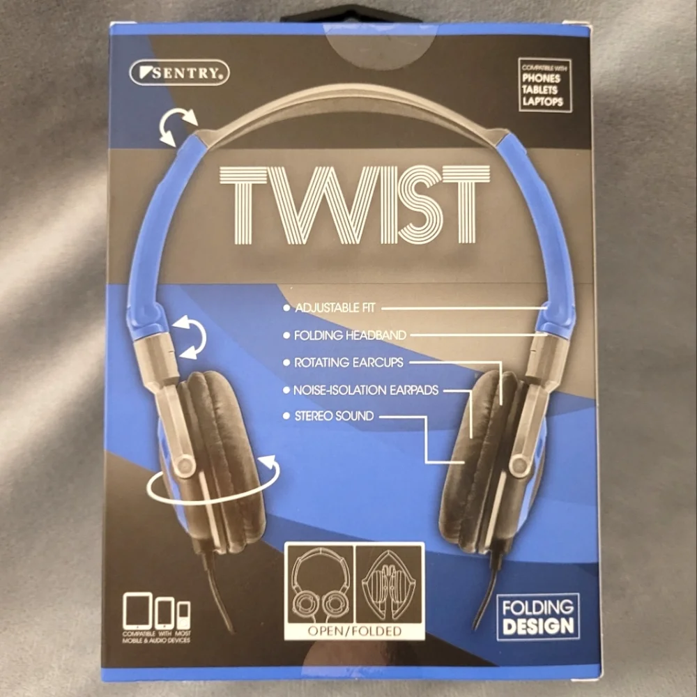 🔴BUNDLE 4/$20🔴🎧Folding Stereo Headphones - Picture 3 of 14